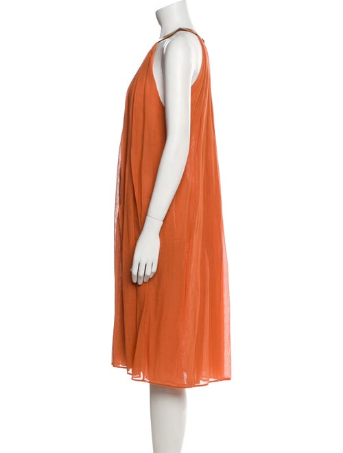 Gianni Versace Halterneck Midi Length Dress