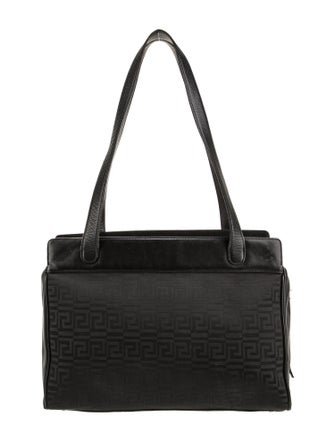 Gianni Versace Nylon Shoulder Bag