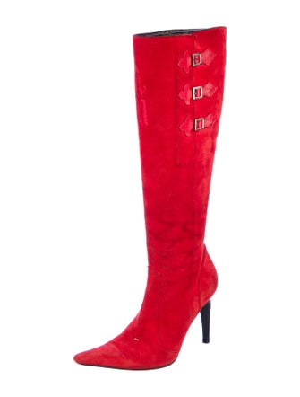 Gianni Versace Suede Boots