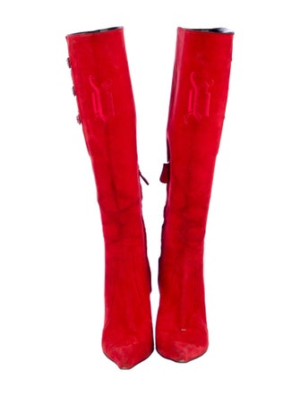 Gianni Versace Suede Boots