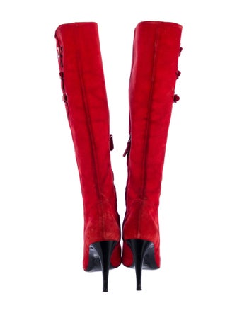 Gianni Versace Suede Boots