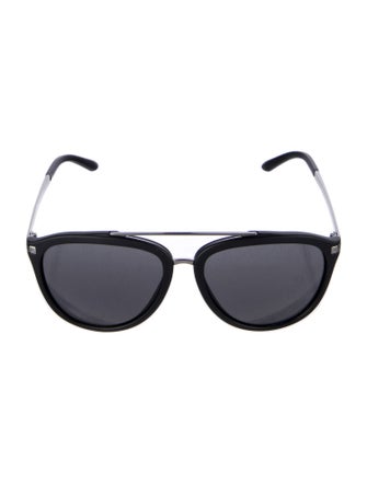Versace Wayfarer Mirrored Sunglasses