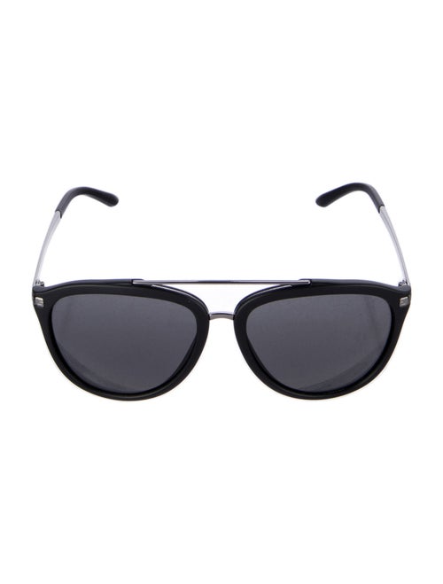 Versace Wayfarer Mirrored Sunglasses