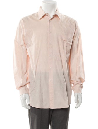 Gianni Versace Medusa Insignia Long Sleeve Dress Shirt