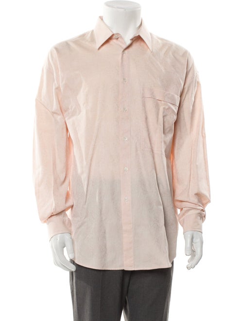 Gianni Versace Medusa Insignia Long Sleeve Dress Shirt