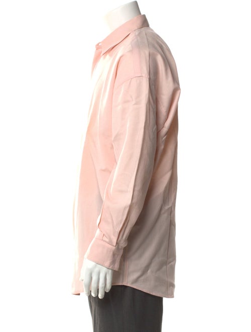 Gianni Versace Plaid Print Long Sleeve Shirt