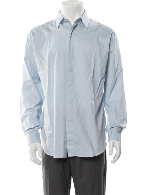 Gianni Versace Medusa Insignia Long Sleeve Dress Shirt