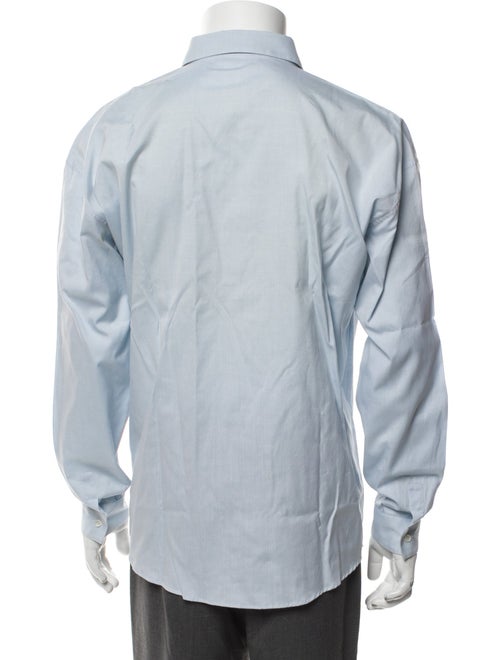 Gianni Versace Medusa Insignia Long Sleeve Dress Shirt