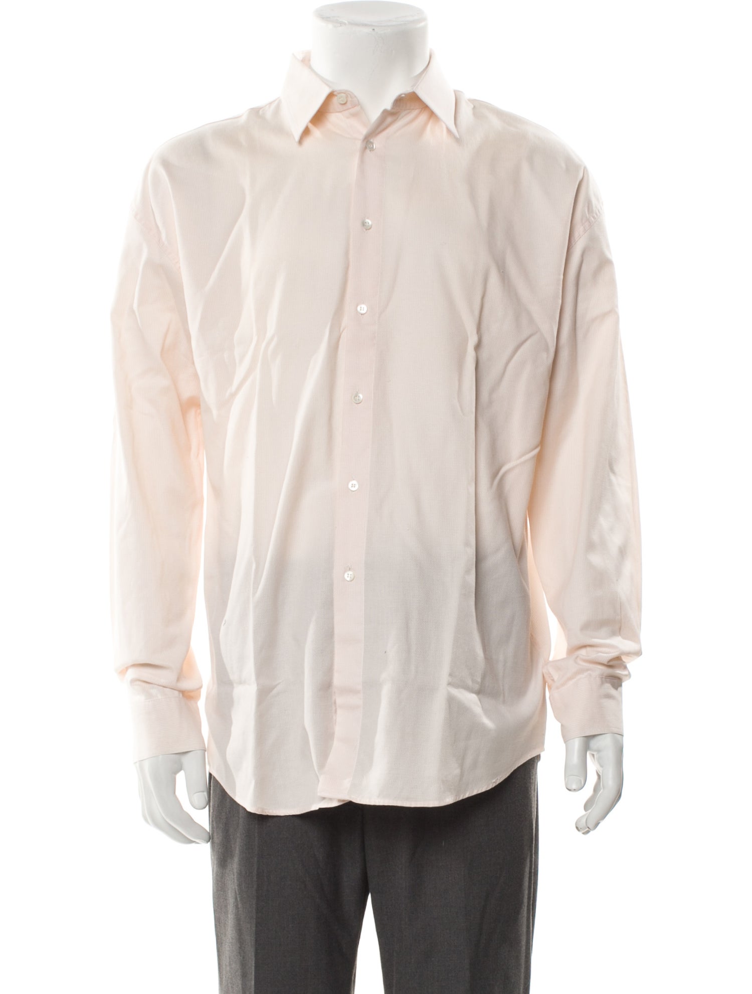 Gianni Versace Medusa Insignia Long Sleeve Shirt