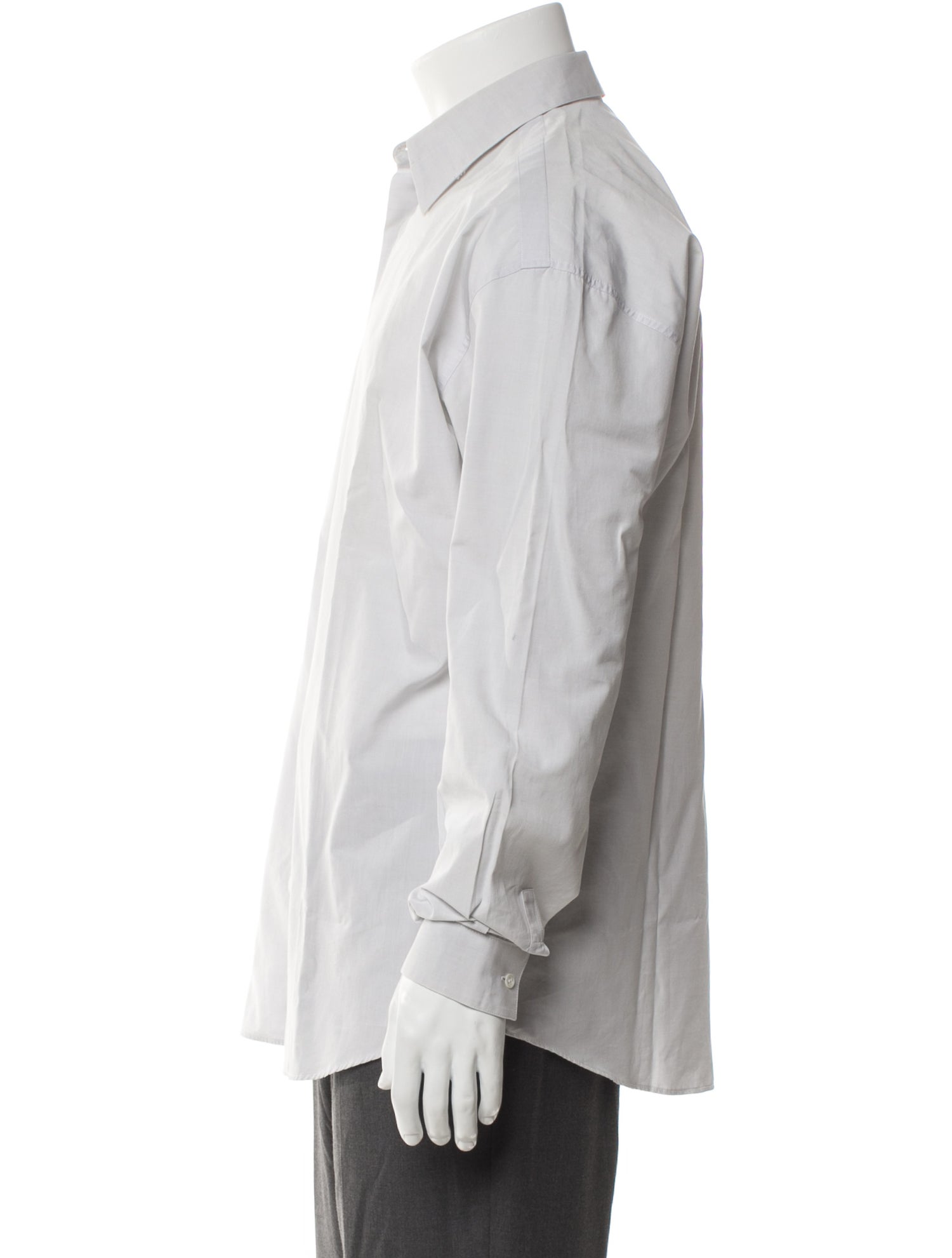 Gianni Versace Medusa Insignia Long Sleeve Dress Shirt