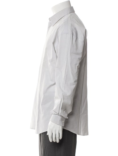 Gianni Versace Medusa Insignia Long Sleeve Dress Shirt