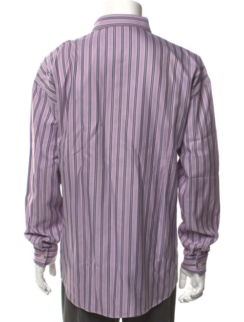 Gianni Versace Striped Long Sleeve Shirt