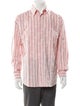Gianni Versace Striped Long Sleeve Shirt