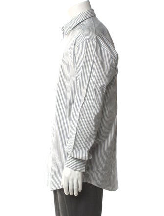 Gianni Versace Striped Long Sleeve Shirt