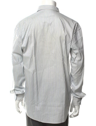 Gianni Versace Striped Long Sleeve Shirt