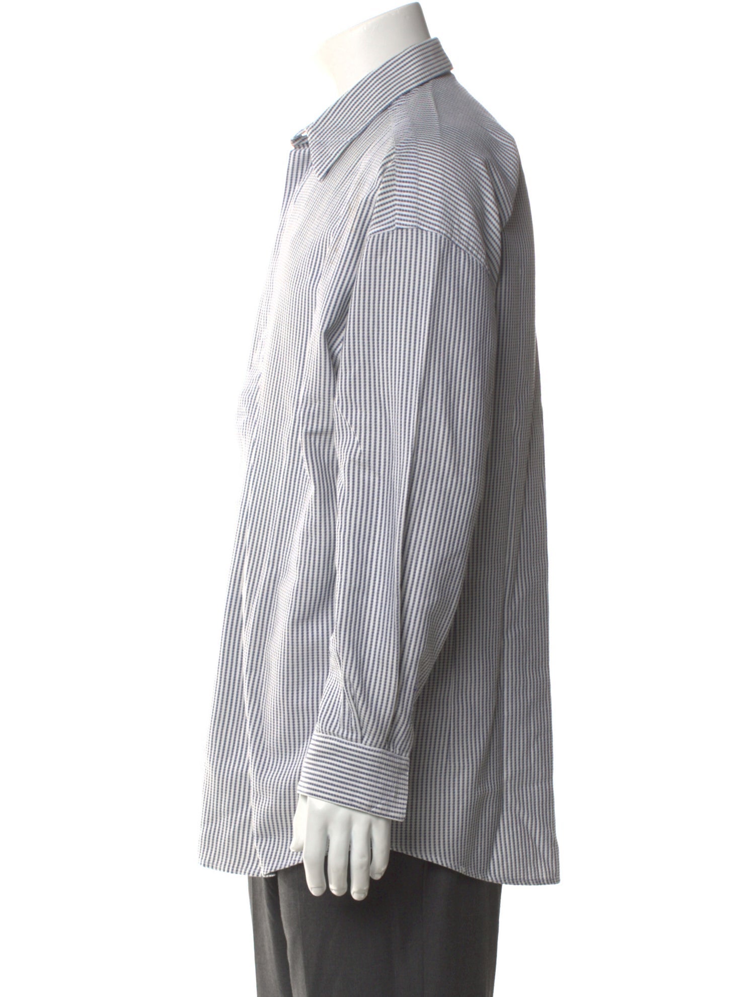 Gianni Versace Striped Long Sleeve Shirt