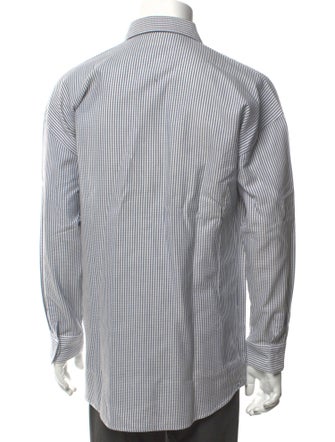 Gianni Versace Striped Long Sleeve Shirt