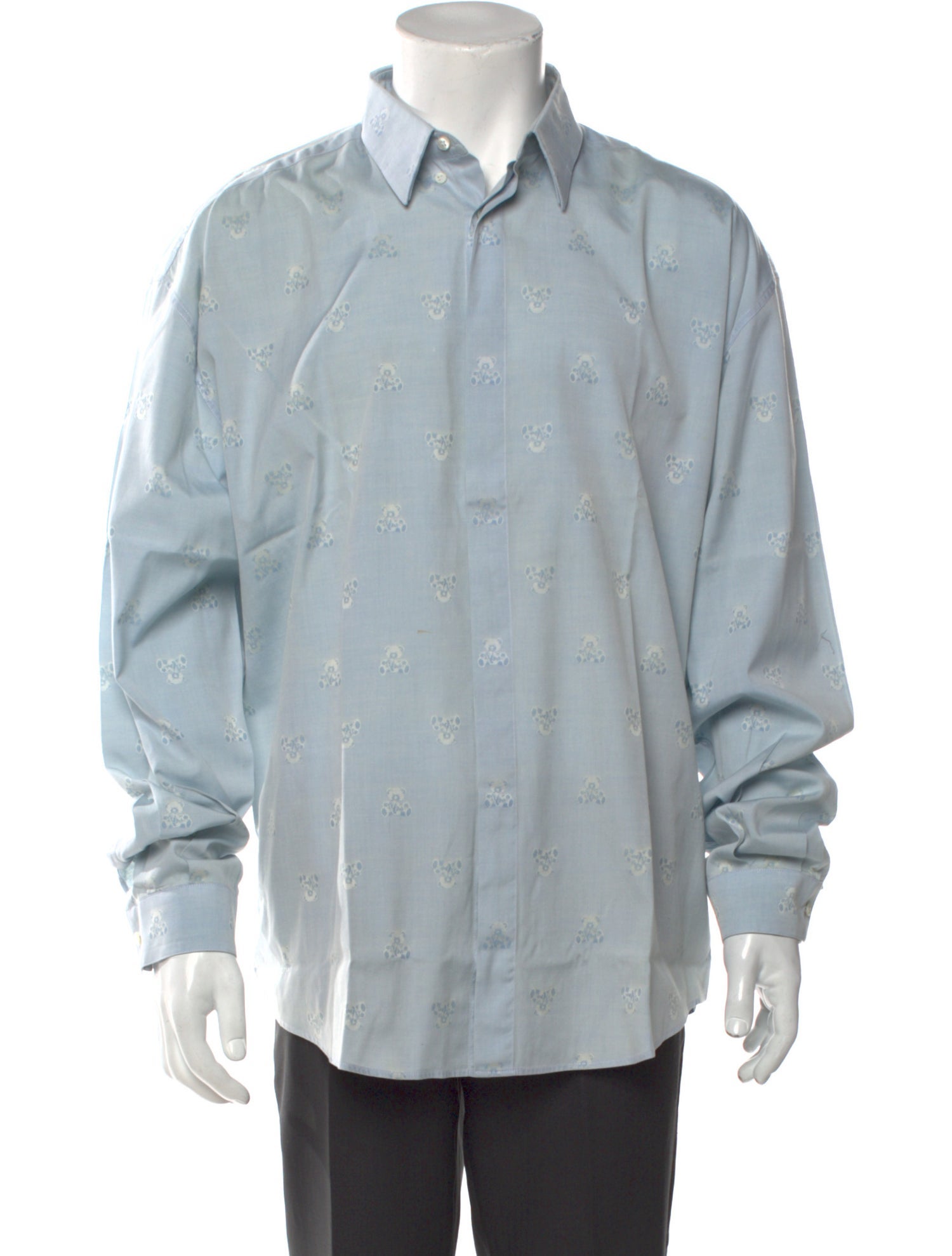 Gianni Versace Long Sleeve Dress Shirt