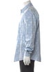 Gianni Versace Printed Long Sleeve Dress Shirt