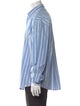 Gianni Versace Striped Long Sleeve Dress Shirt