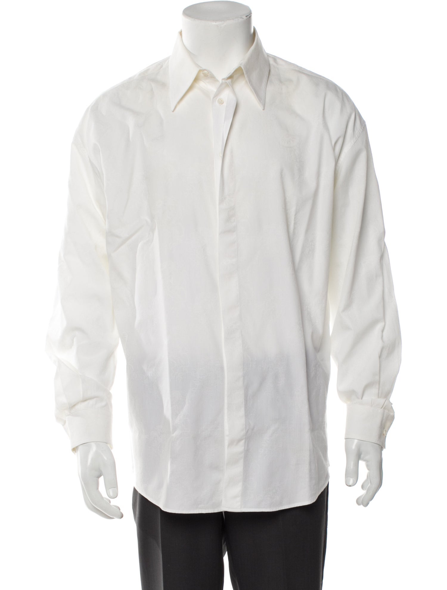 Gianni Versace Long Sleeve Dress Shirt