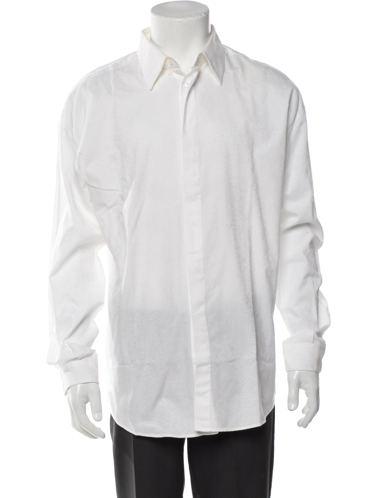 Gianni Versace Long Sleeve Dress Shirt