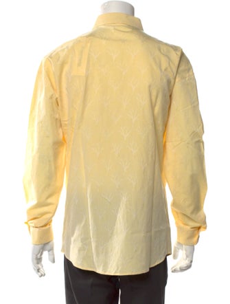 Gianni Versace Printed Long Sleeve Shirt