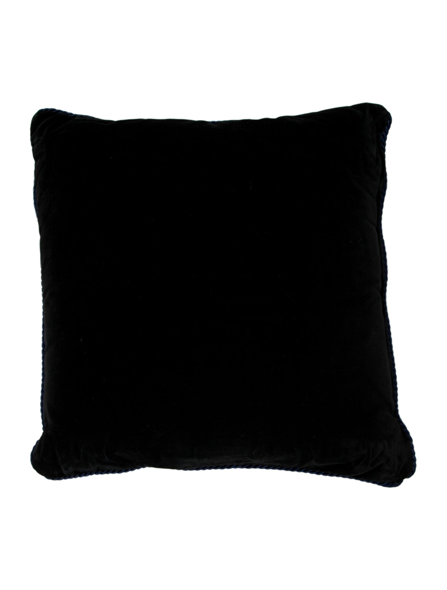 Gianni Versace Silk Medusa Throw Pillow