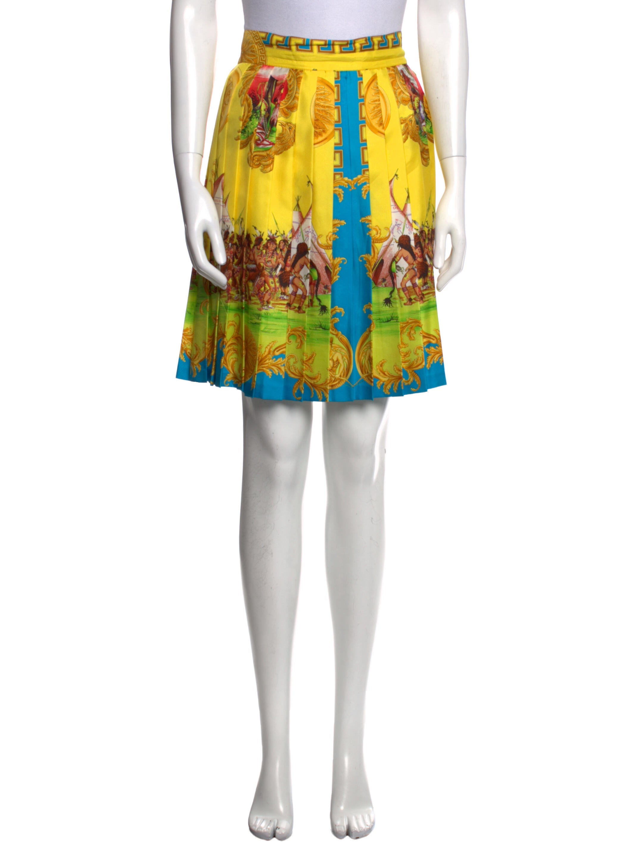 Gianni Versace Vintage Knee-Length Skirt