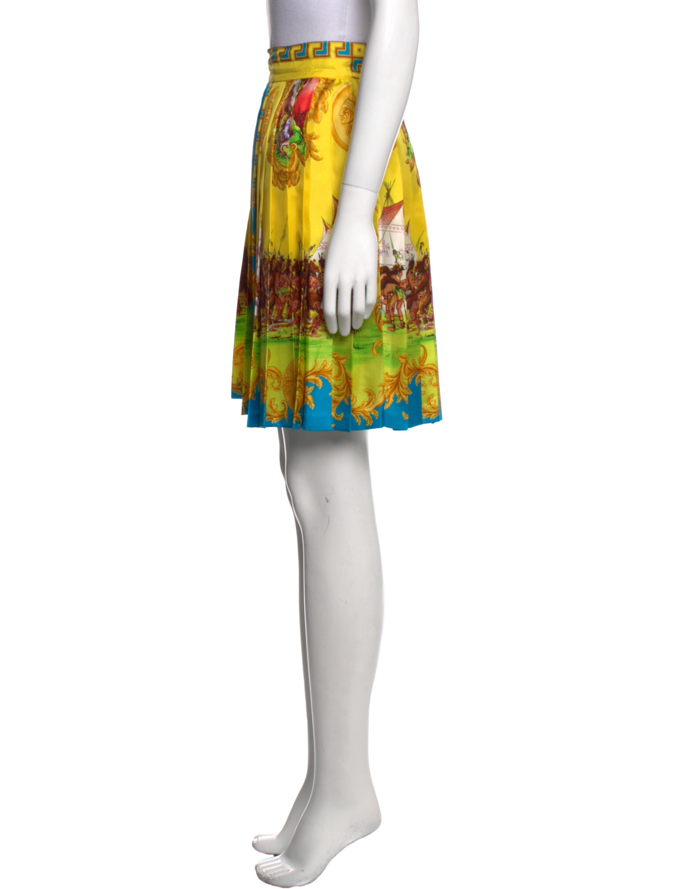 Gianni Versace Vintage Knee-Length Skirt