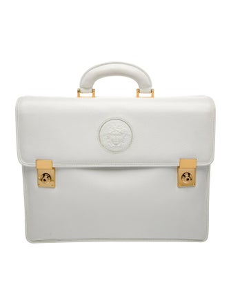 Gianni Versace Leather Briefcase
