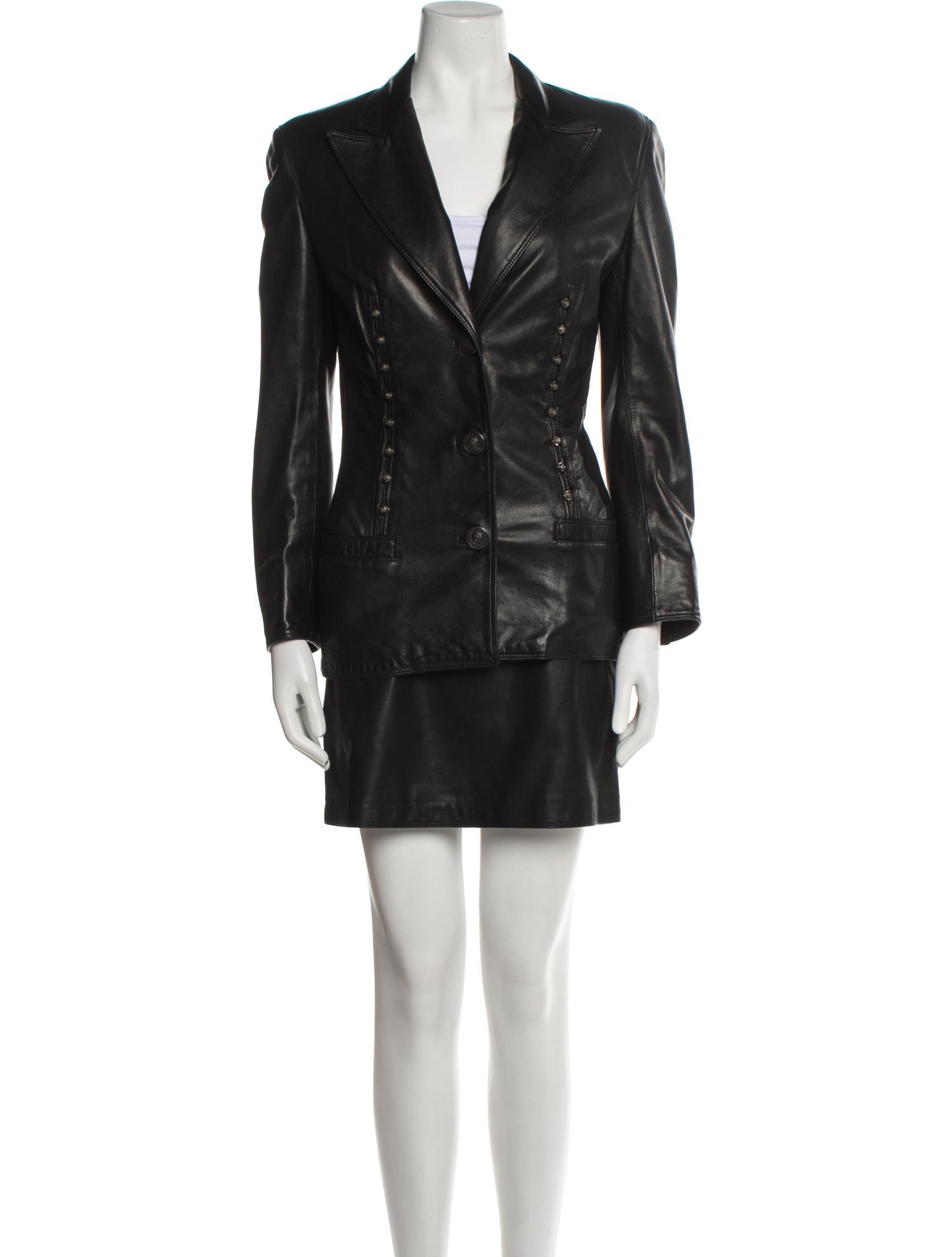 Gianni Versace Vintage 1995 Skirt Suit