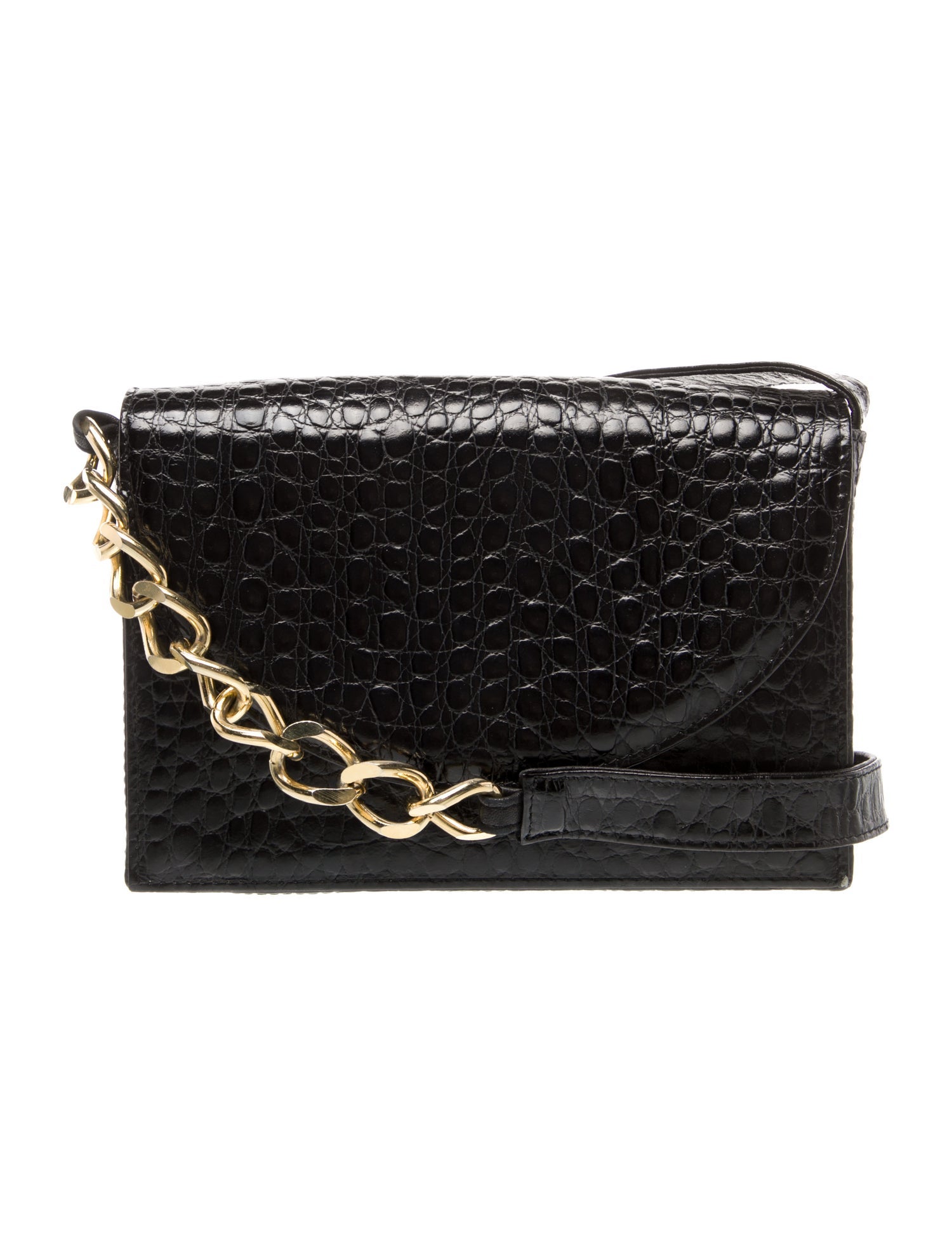 Gianni Versace Leather Evening Bag