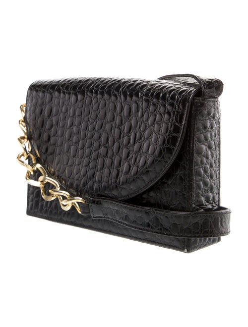 Gianni Versace Leather Evening Bag