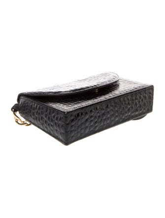 Gianni Versace Leather Evening Bag