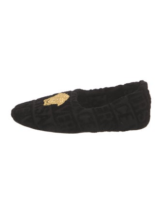Gianni Versace Terry Cloth Moccasins