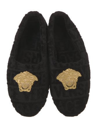 Gianni Versace Terry Cloth Moccasins