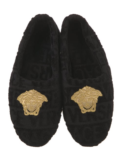 Gianni Versace Terry Cloth Moccasins
