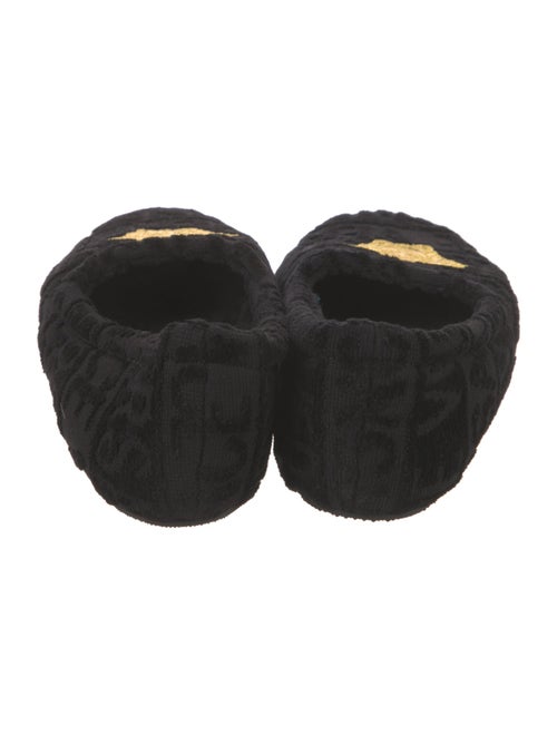 Gianni Versace Terry Cloth Moccasins
