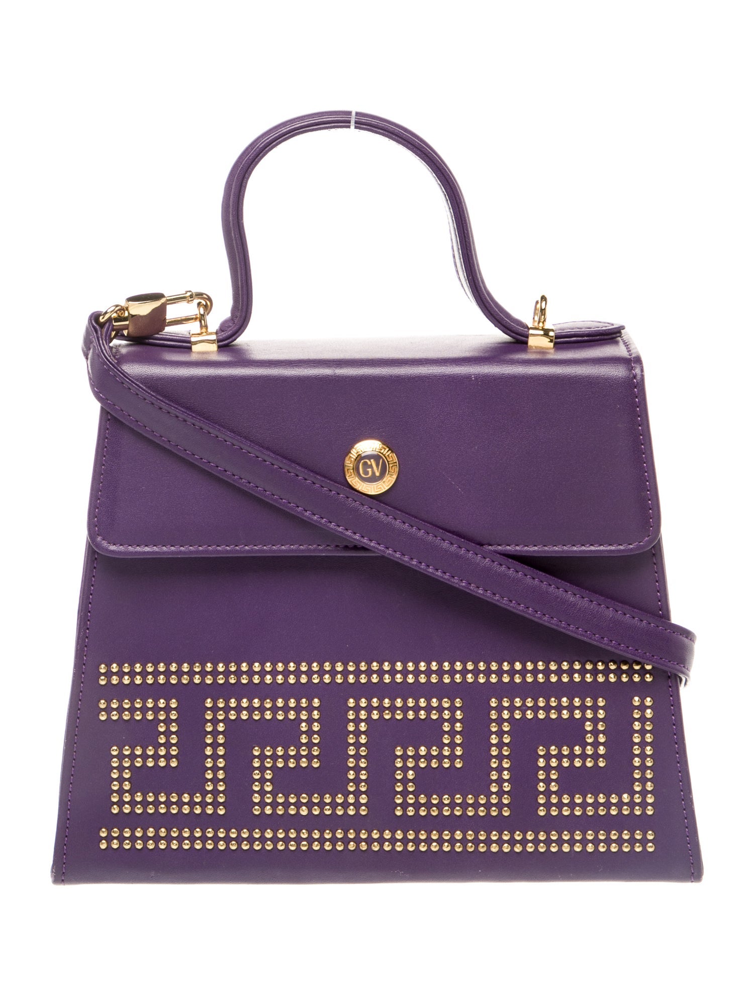 Gianni Versace Leather Shoulder Bag