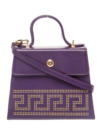 Gianni Versace Leather Shoulder Bag