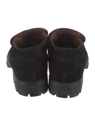 Gianni Versace Suede Dress Loafers