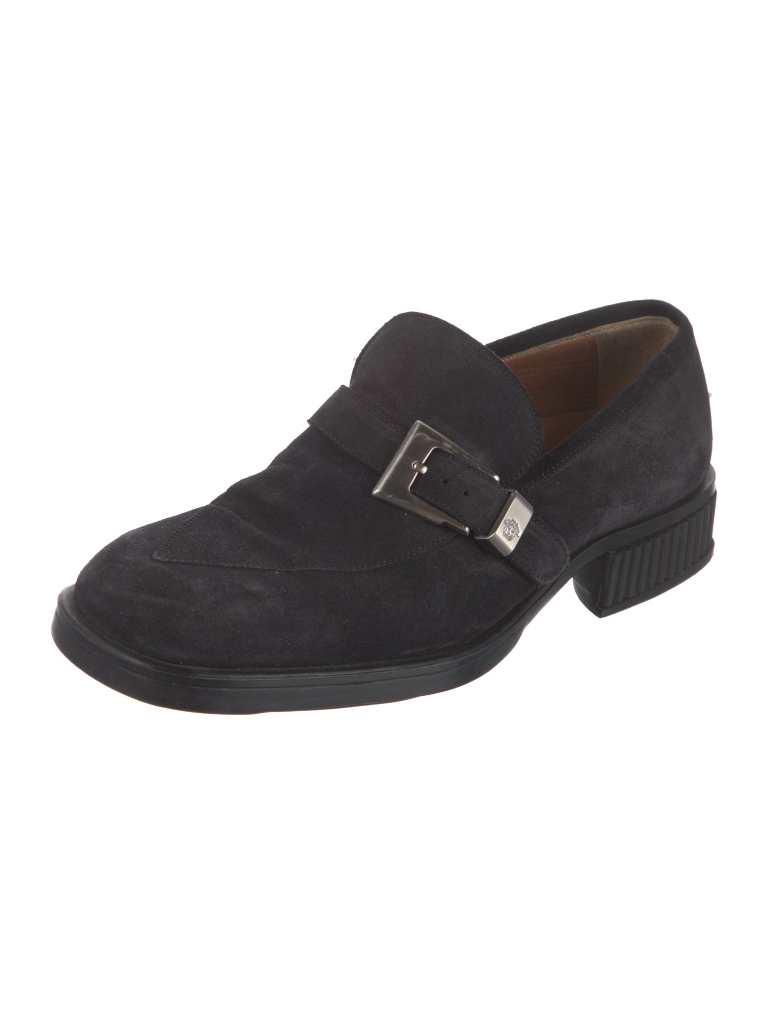 Gianni Versace Suede Dress Loafers
