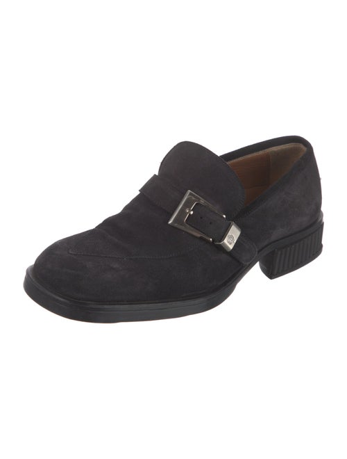 Gianni Versace Suede Dress Loafers