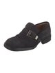 Gianni Versace Suede Dress Loafers