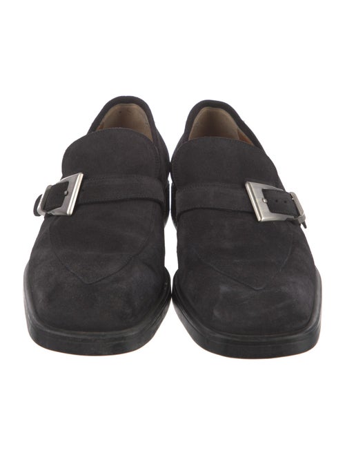 Gianni Versace Suede Dress Loafers