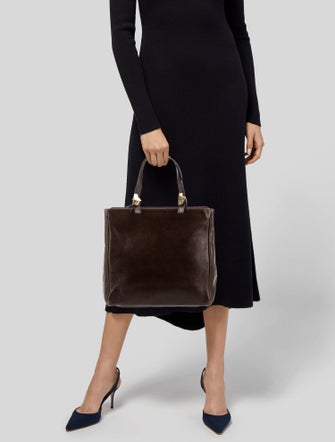 Gianni Versace Medusa Top Handle Bag