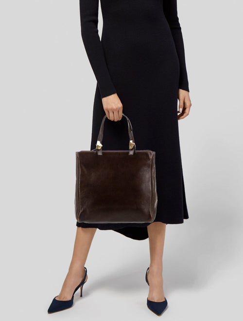 Gianni Versace Medusa Top Handle Bag