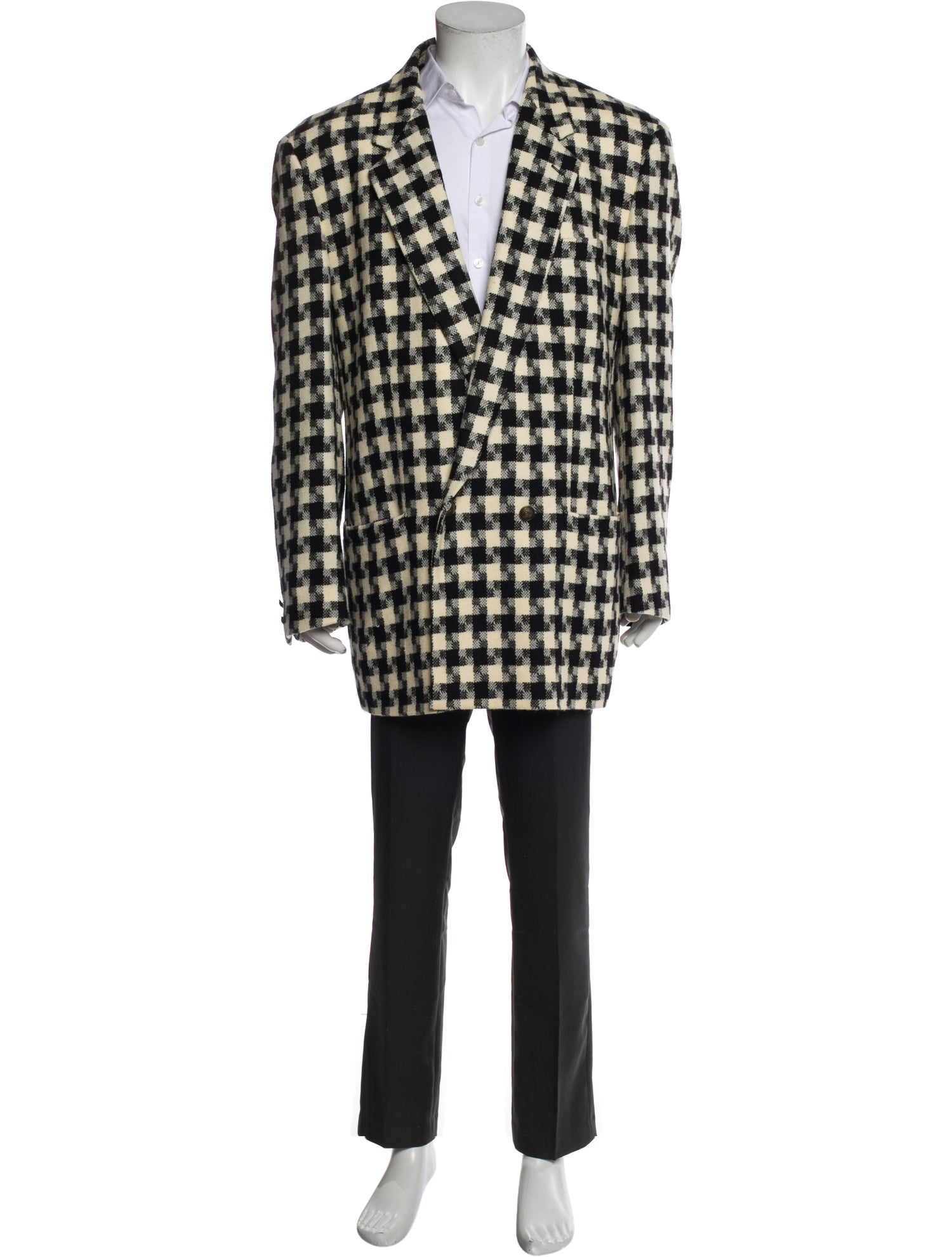 Gianni Versace Vintage 1992 Overcoat