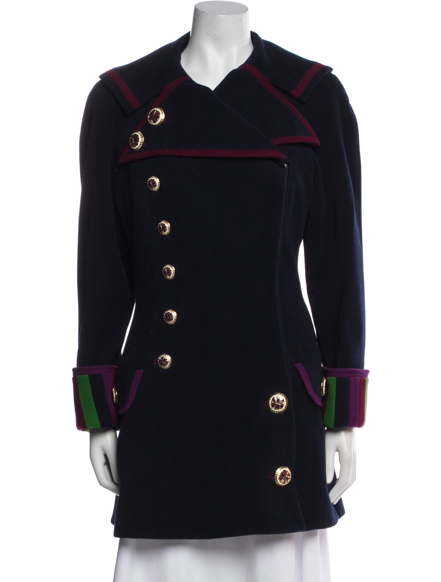 Gianni Versace Vintage 1993 Peacoat